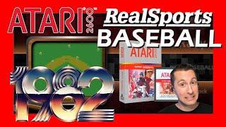 RealSports Baseball On Atari VCS is BadSports Baseball! #atari #atari2600 #retro #games