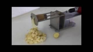 How To Make Potato Tornado Chips curly fry potato chips spiral (twist) potato by drill