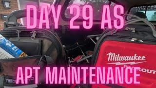 Day 29 as apartment maintenance