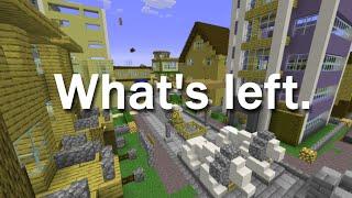 Ruins of a dead Minecraft server.