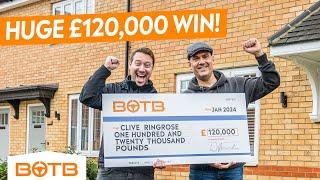 Ring Ring! £120K Cash Winner Spots Christian On His Ring Doorbell | BOTB Winner