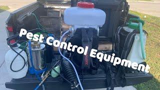 The equipment you need to start a pest control company!!