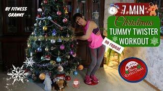 7 MIN WAIST TWISTING DISC WORKOUT – TWISTER PLATE CHRISTMAS EDITION (no repeat)