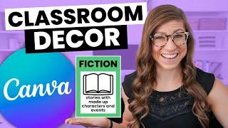 How to Create Classroom Decor Using Canva | Tutorial for Teachers