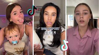 Makeup Tutorial Tiktok Compilation - GRWM  ( Get Ready With Me ) ️(Skincare, Makeup, Outfits) 1470