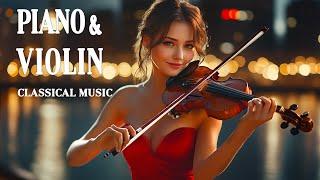 Top 10 Most Beautiful & Relaxing Piano & Violin For Love | Best Romantic Classic Songs Ever