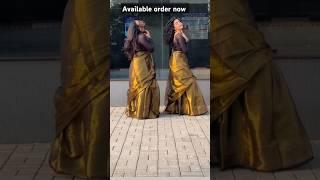 Dancing Golden Queens#goldensaree #sareelove#silksarees#tissuesilksaree #tissuesarees #trendingsaree