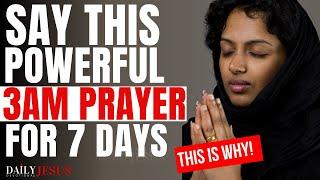 Pray This When You Wake Up At 3am | Powerful Morning Prayer For Breakthrough (Christian Motivation)