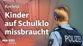 Sexualisierte Gewalt in Krefeld: Mann soll Kinder auf Schulklos missbraucht haben | Aktuelle Stunde