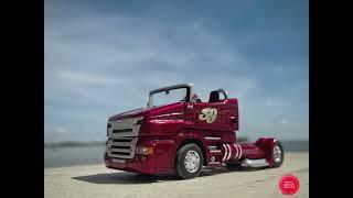 Red Pearl,Scania R999:Svempas:Sven Erik Bergendahl -@teknob.v.3057 Insta+TikTok:marcels_miniaturen