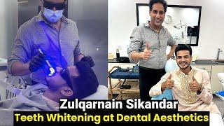 Famous Family Vlogger Zulqarnain Sikandar Share His Teeth Whitening Experience at Dental Aesthetics