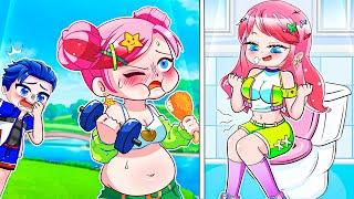 FAT ANNA Become Hot Girl - Alex Phát Hiện Bí Kíp Giảm Cân Của Anna | Gacha Life x Gacha Club