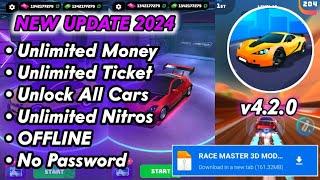 Race Master 3D Mod Apk V4.2.0 Terbaru 2024 - Unlimited Money - No Password