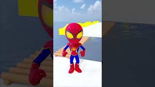 GTAV spider man hulk funny race #spidermannowayhomeleakedtrailer #actionuni  #followforfollowback