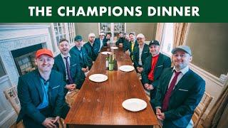 CRAZY scenes at Augusta National Masters Dinner PXG