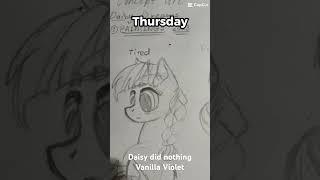 Daisy did nothing (Vanilla Violet) #art #daisydreams