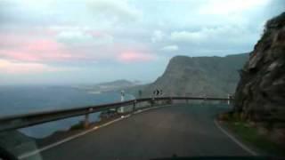 Driving GC-200 ("Andén Verde") in Gran Canaria (16.12.10)