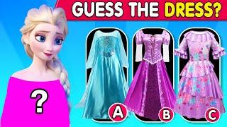  Guess Disney Character by Their Dress! Can You Spot Them All?