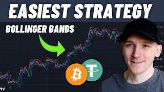 EASIEST Bollinger Bands Crypto Trading Strategy You’ll EVER See!!