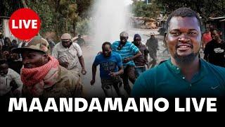 LIVE GEN-Z MAANDAMANO IN NAIROBI CBD, SEEKING FOR ALBERT OJWANG JUSTICE