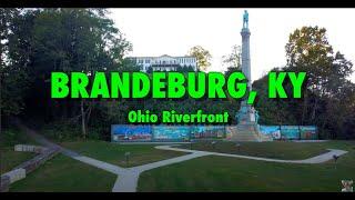 Aerial Video Ohio Riverfront at Brandenburg, KY. on 201005 in HD 1080p