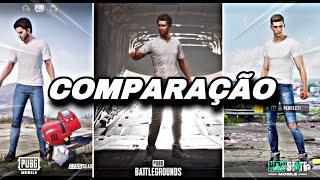 COMPARAÇÃO ENTRE OS PUBG, PUBG MOBILE , PUBG NEW STATE, PUBG DE PC