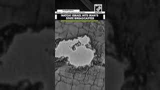 Israel releases raw video after hitting Iran’s state broadcaster in Tehran