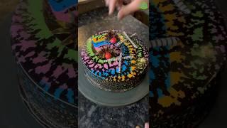 perfect simple chocolate cake decoration ideas ! #shorts #cake #masterchefimran