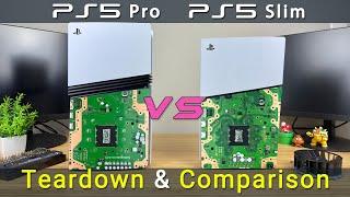 PS5 Pro Teardown and Comparison with PlayStation 5 Slim