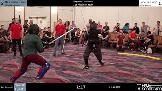 CombatCon 2023 HEMA Tournament of Champions Longsword Gold Finals