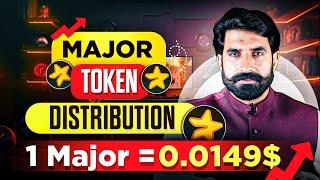 Major Token Distribution | 1 Major = 0.0149$ | Major Coin Update | Major Airdrop News | Albarizon