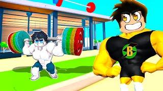 KASLI ABİLER İÇİN SPOR SALONU YAPTIM!  Roblox Gym Tycoon