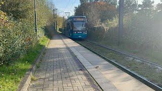 Mitfahrt | Linie 2 von Lankow-Siedlung bis Platz der Freiheit | Straßenbahn Schwerin Teil 65