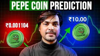 PEPE Coin to 10₹ in 2025?  Shocking Price Prediction & Future Potential! 