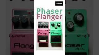 Phaser vs Flanger  BOSS  PEDAL