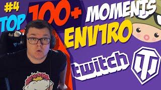 #4 env1ro TOP 100+ Best Moments from Twitch | World of Tanks