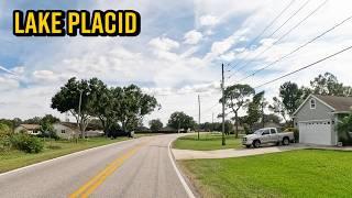 Driving Through Lake Placid Florida