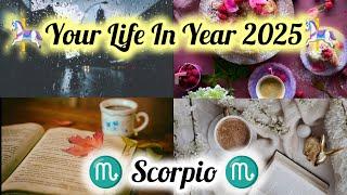  SCORPIO ( वृश्चिक राशिफल) 🪐YOUR LIFE IN YEAR 2025OVERALL PREDICTION️  #tarot #scorpio #love