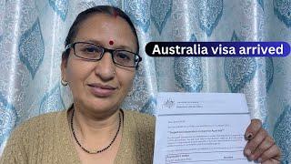 मेरा ऑस्ट्रेलिया का तीन साल का वीजा लग गया ||  Australia visa arrived