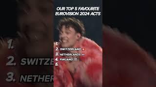 Top 5 Favourite Eurovision 2024 Performances!