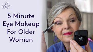 5 Minute Eye Makeup - Makeup for Older Women