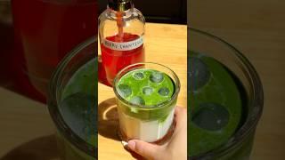 Making a Copycat Berry Chantilly Syrup from Whole Foods #matcha #wholefoods #latte