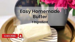 Homemade Butter - Makkan Recipe - Better Than Store Bought