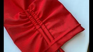 Драпировка изделия шнурком. Бесплатный урок