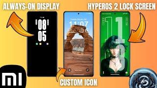 Custom Lock Screen icon, Always-on Display & HyperOS 2 Theme for Xiaomi Global | Xiaomi Theme Hub