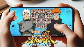 Lançou NARUTO STORM GENERATIONS Para CELULAR Fraco (Mod) PPSSPP Naruto Impact Remaster 2024