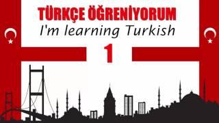 Türkçe Öğreniyorum #1 Tanışma (I'm learning Turkish)