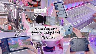 A Day Full of Unboxing Gaming Gadgets & Gameplay Ft. YESOUL