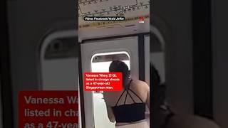 Man seen in video trying to force open MRT train doors charged with public nuisance