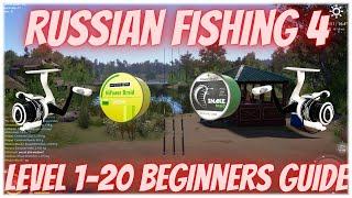 Russian Fishing 4 Beginners Guide (Winding Rivulet & Mosquito Lake)